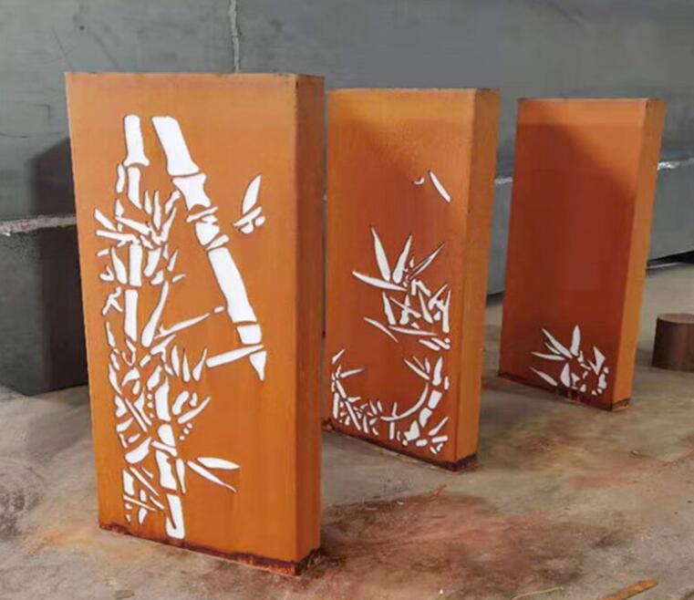 金门锈钢板灯箱